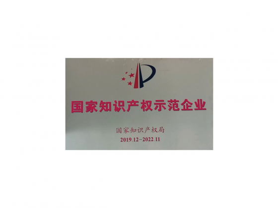 國家知識產權示范企業(yè)
